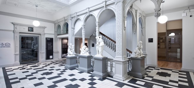 New gallery entrance, photo by Colin Davidson