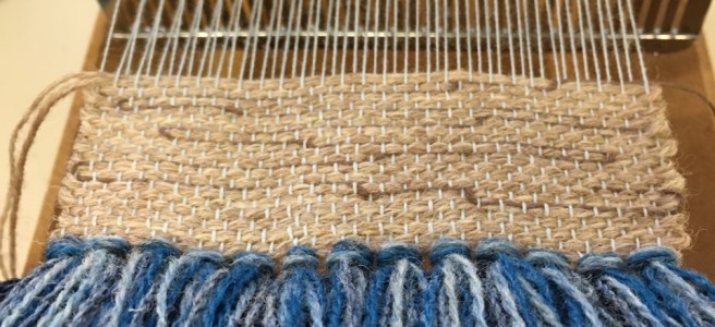 Janis Embleton's small loom