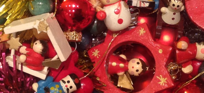 wooden Christmas decorations