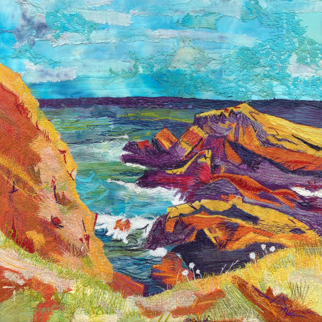 “Walking the coastal path” by Donna Cheshire