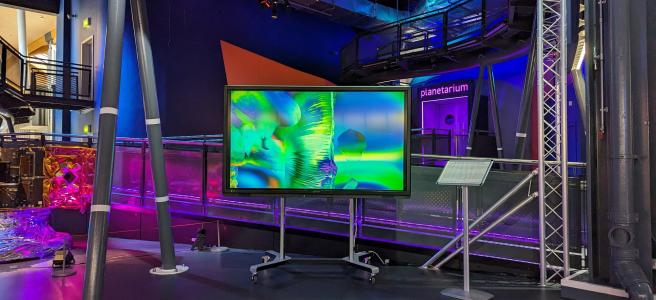 "We Pretended It Wasn't Green", at Life Science Centre, by James Stephen Wright