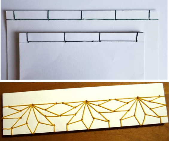 examples of sewn binding