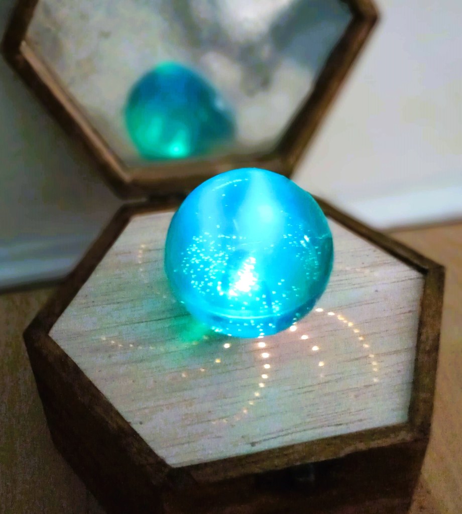 Data Oracle IWD illuminated close up by Leila Hogarth