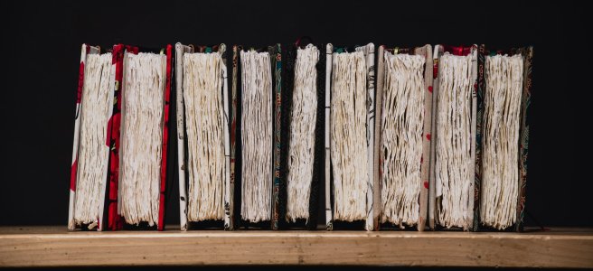 Handmade books by Jean Tinsley