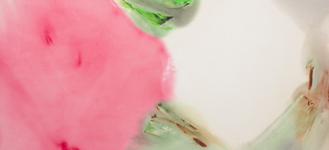 Mali Morris, Pink Spread, 1986