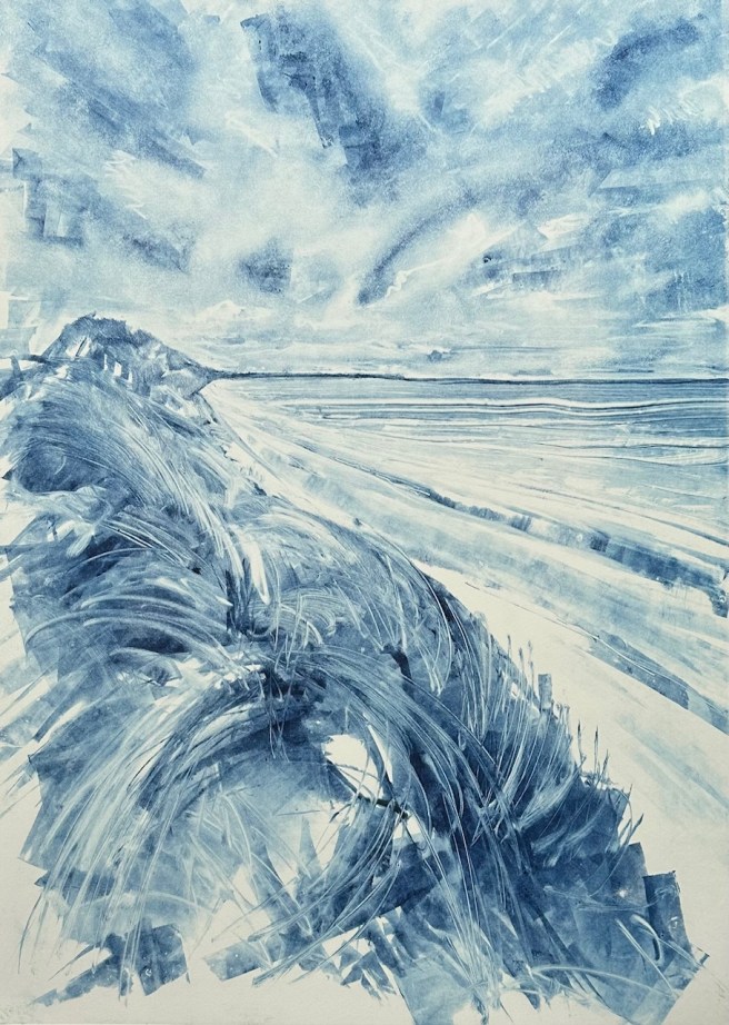 Monoprint by Hannah Forsyth