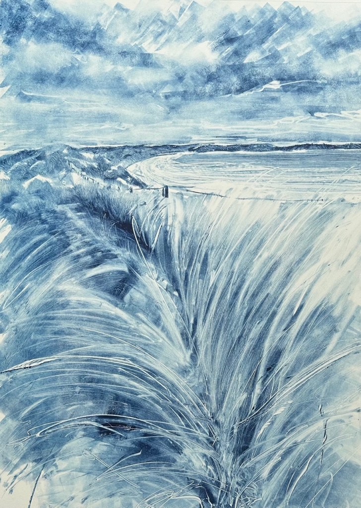 Monoprint by Hannah Forsyth