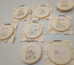 Slow Stitching for Spring workshop with Jo Duncan