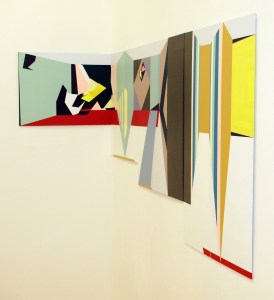 Quadriptych Reverse Angle 4 by Theresa Poulton