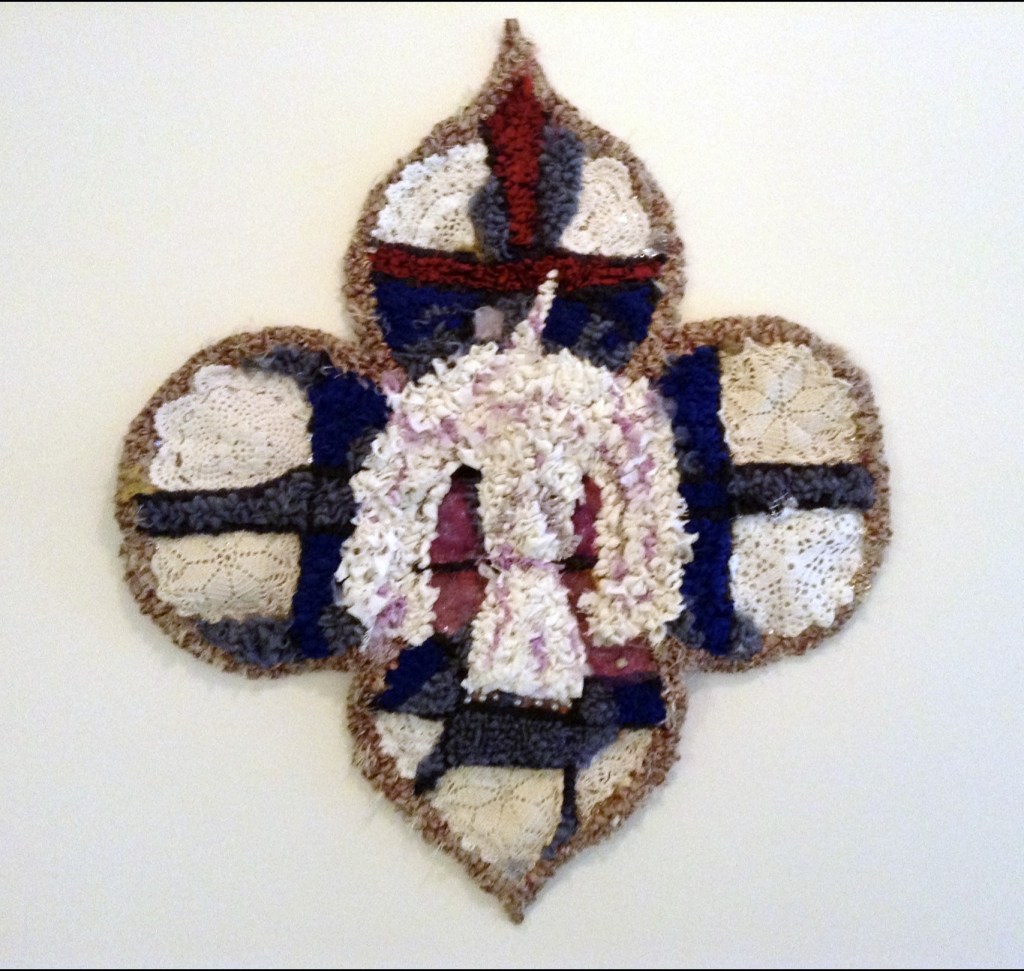 White Bird Soars, exhibited 2014, 15 & 17 (Artists for Peace) by Kath Price