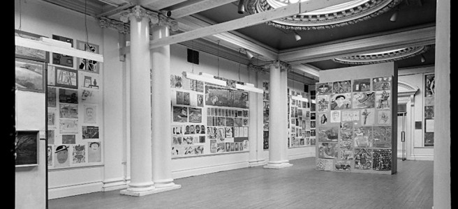 Victor Pasmore's Art Education Exhibition at the Hatton Gallery 1957