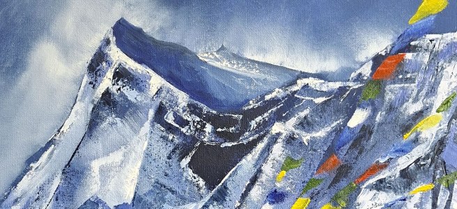 Annapurna, detail by Ruth Bond