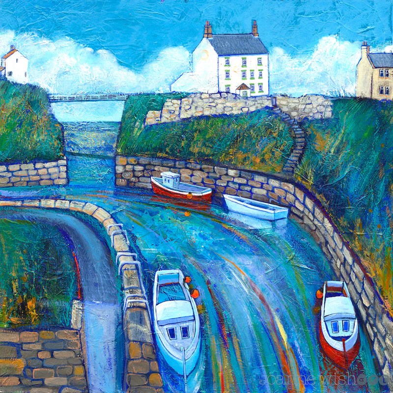 Seaton Sluice Harbour by joanne wishart