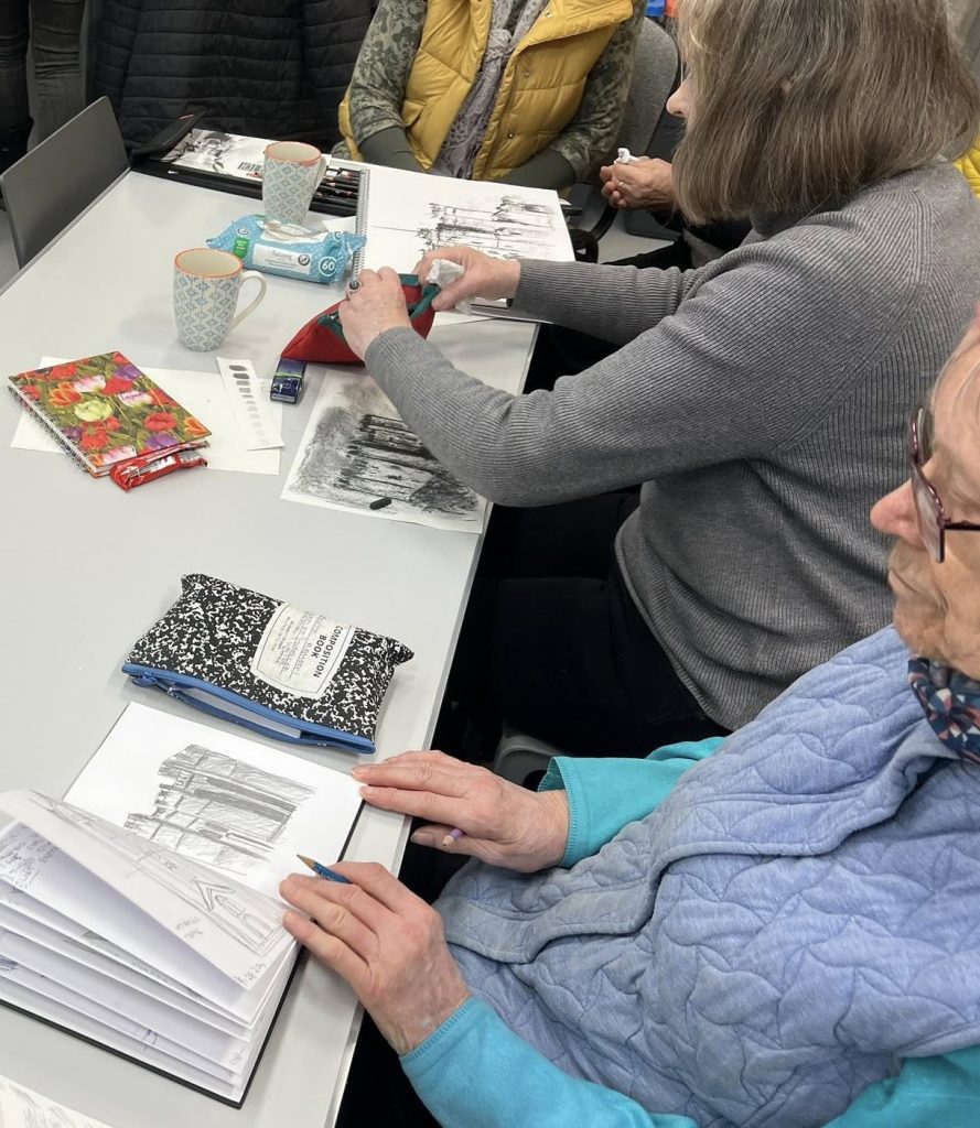 Photo from our Sketching Newcastle with a bunch of famous artists workshop