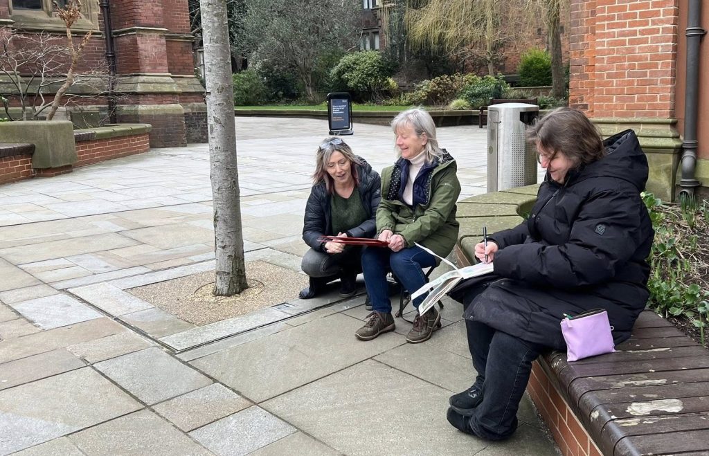 Photo from our Sketching Newcastle with a bunch of famous artists workshop