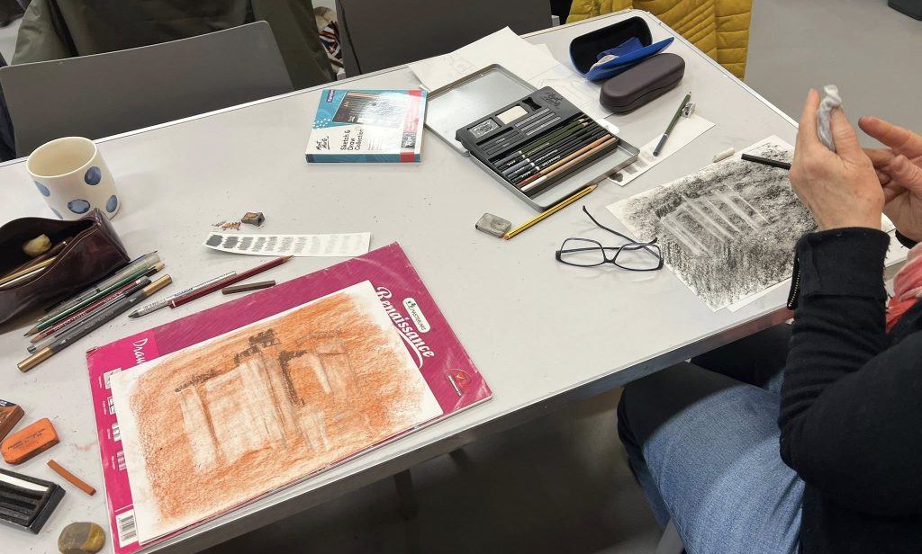 Photo from our Sketching Newcastle with a bunch of famous artists workshop