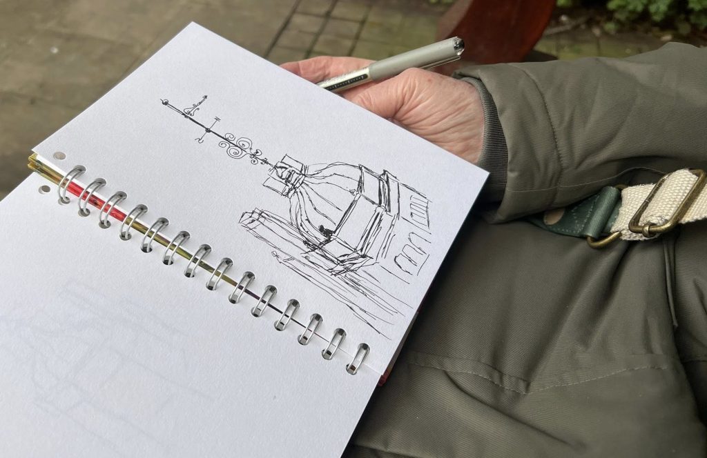 Photo from our Sketching Newcastle with a bunch of famous artists workshop