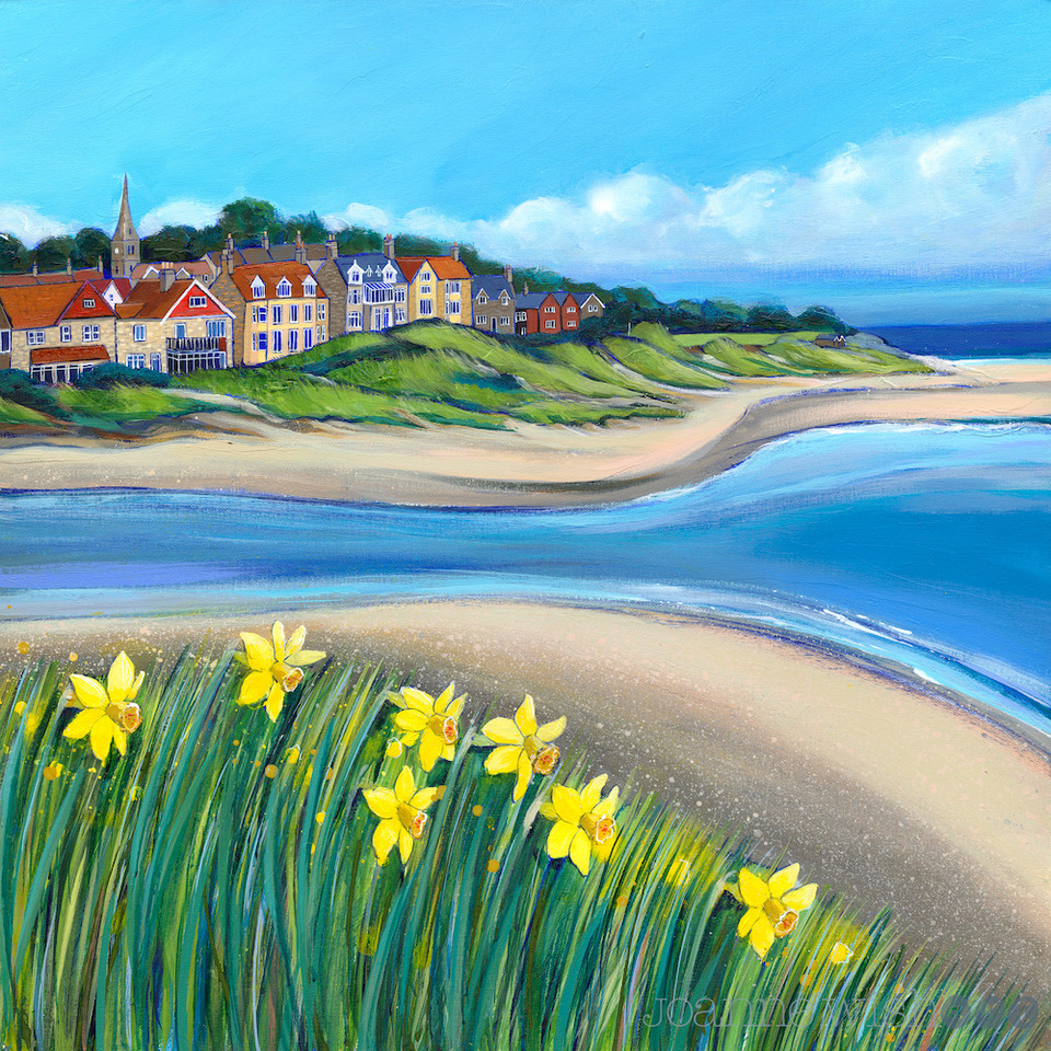 Alnmouth - in - spring - by joanne wishart