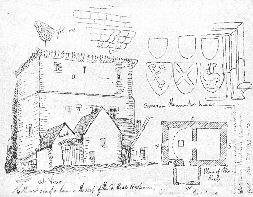Hexham Old Gaol by John Carter 1790s
