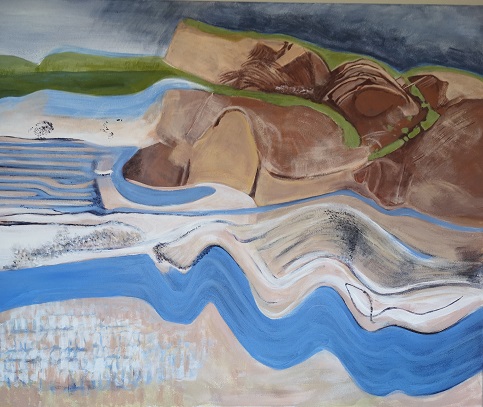 Collagraph by Brenda Procter