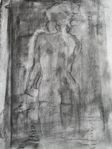 Life drawing by Brenda Procter