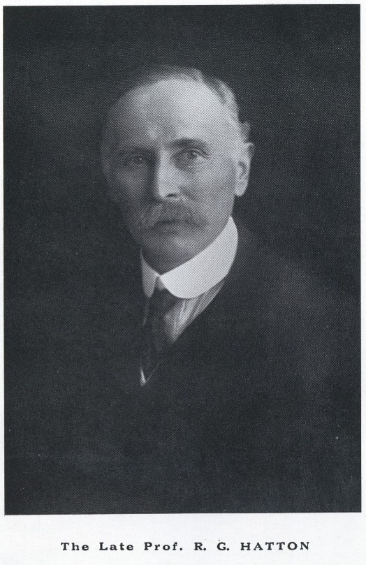 A photograph of Richard Hatton